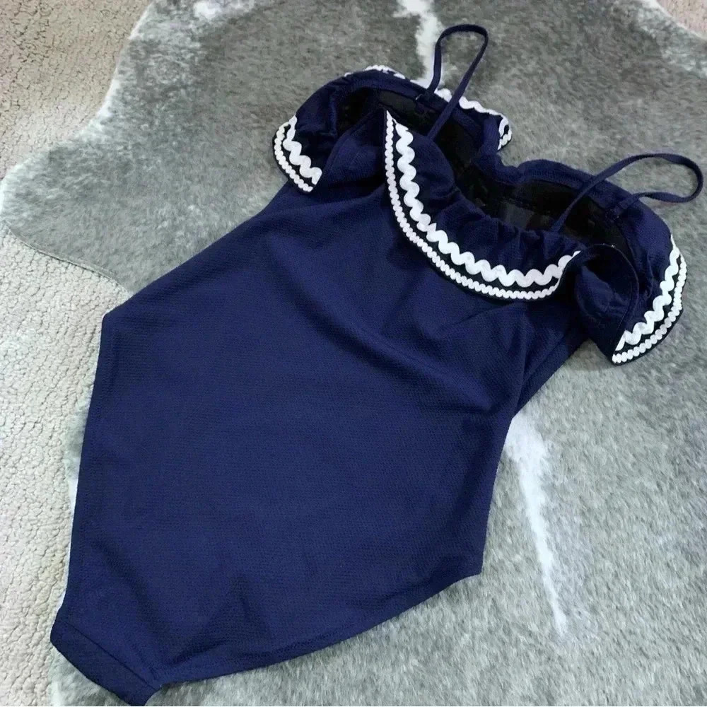 J. Crew Ric Rac One Piece Swimsuit - Picture 5 of 13